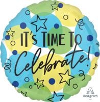 18" Time to Celebrate Balloon