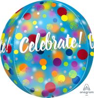 Orbz Celebrate Party Dots Balloon