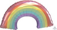 SuperShape Iridescent Pastel Rainbow Balloon