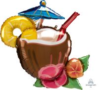 SuperShape Coconut PiÃ±a Colada Balloon
