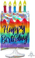 SuperShape Iridescent Cake Balloon