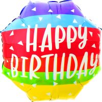 SuperShape Bright and Bold Birthday Balloon