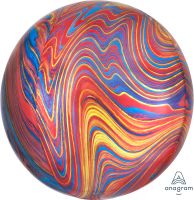Orbz Marblez 16" Colorful Balloon