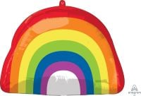 18" Shape Rainbow Balloon