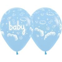 11" Baby Pastel Matte Blue (50pcs) Balloons