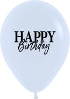 11" Simply Happy Birthday (50pcs) Balloons