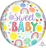 Orbz Sweet Baby Icons Balloon