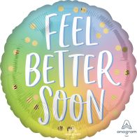 18" Feel Better Ombre Balloon