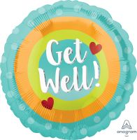 18" Get Well Balloon