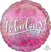 18" Pink Fabulous Balloon