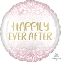 18" Happily Ever After Flourish Balloon