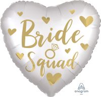 18" Satin Bride Squad Balloon