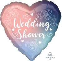 18" Twilight Lace Bridal Shower Balloon