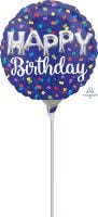 04" Happy Birthday Balloon Letters