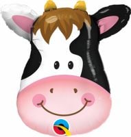 14" Contented Cow Balloon