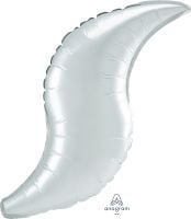 Curve 42" Satin White Balloon