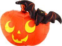 Multi-Balloon Pumpkin and Bat