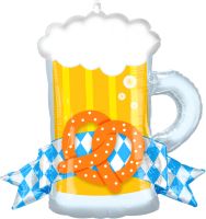 SuperShape Oktoberfest Mug Balloon