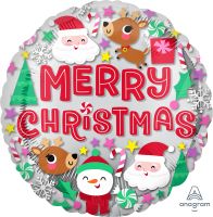 18" Christmas Buddies Balloon