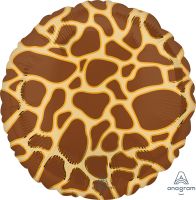 18" Giraffe Print (non-packaged) Balloon