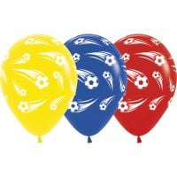 11" Soccer Ball Kick Assortment (50pcs) Balloons