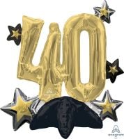 CI: Figurine Celebrate 40 Balloon