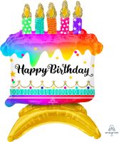 CI: Figurine Birthday Cake Balloon