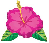 SuperShape Beautiful Tropical Hibiscus Balloon