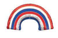 SuperShape Peace Love Unity Rainbow Balloon