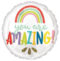Standard You are Amazing Rainbow Balloon