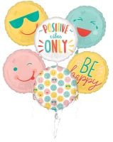 Balloon Bouquet Smile Faces