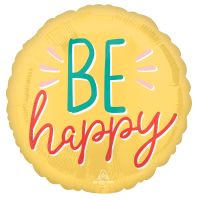 Standard Be Happy Balloon