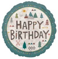 Jumbo Wilderness Birthday Balloon
