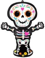 SuperShape Day of the Dead Skeleton Balloon