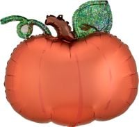 SuperShape Satin Pumpkin Balloon