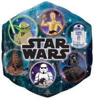 SuperShape Star Wars Galaxy Balloon
