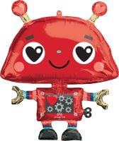 SuperShape Love Robot  Balloon