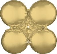 30" MagicArch White Gold Balloon