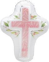SuperShape My First Communion Pink Balloon