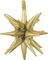 Magic Starburst 20" White Gold Balloon