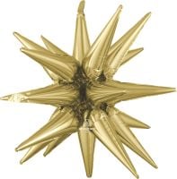 Magic Starburst 35" White Gold Balloon