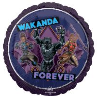 18" Black Panther Wakanda Forever Balloon