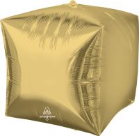 Cubez 16" White Gold Balloon