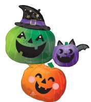 SuperShape Fun and Spooky Pumpkin Stacker Balloon