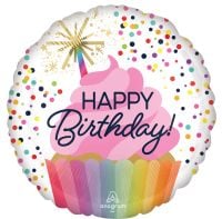 Standard Confetti Sprinkle Birthday Balloon