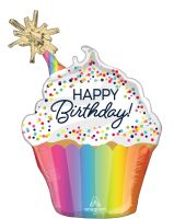 SuperShape Confetti Sprinkle Birthday Balloon