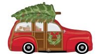 SuperShape Woody Wagon With Tree Balloon