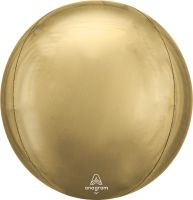 Orbz 21" White Gold Balloon