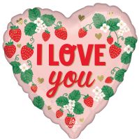18" Love You Berry Much Balloon