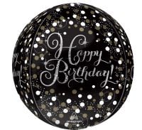Orbz Sparking Birthday Balloon